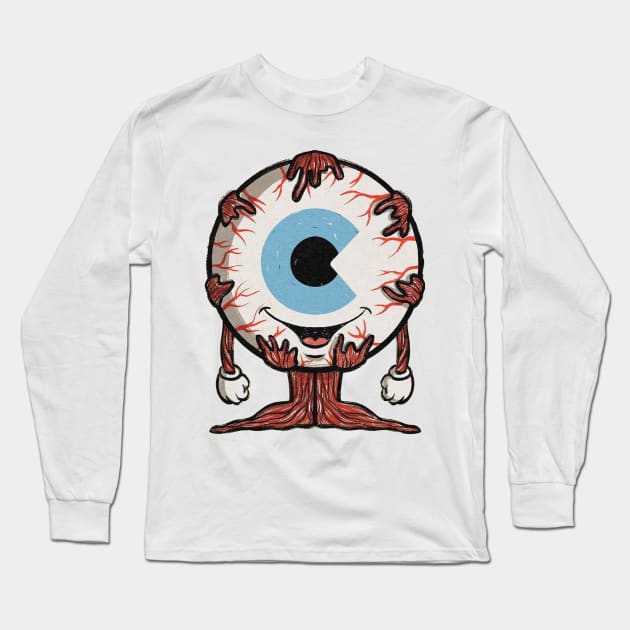 eyeball Long Sleeve T-Shirt by Ninja banana